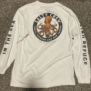 Mens salty crew long sleeve shirt